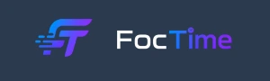 FocTime white Logo
