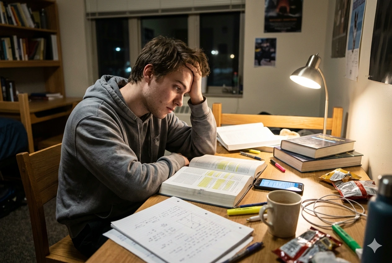 i want to study but i can’t focus problem